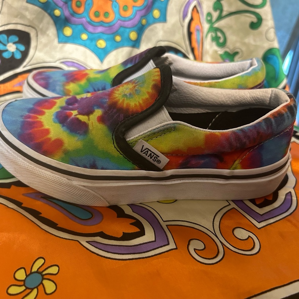 Tie dye Vans